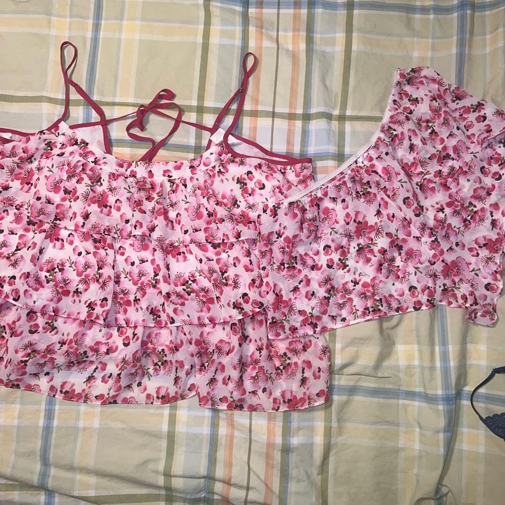Set of 2 lingerie short/top bundle NWOT